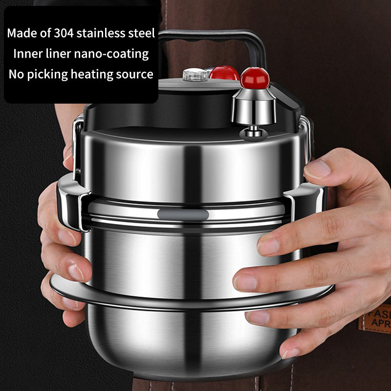 304 stainless steel pressure cooker