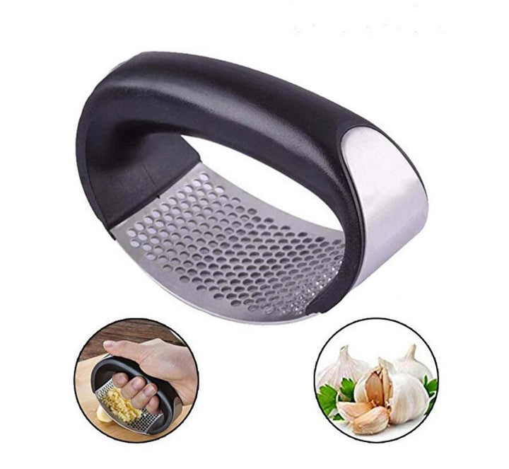 Garlic Press Stainless Steel Garlic chopper Crusher Kitchen Vegetable Garlic Squeezer Masher long handle Mincer Kitchen Gadget