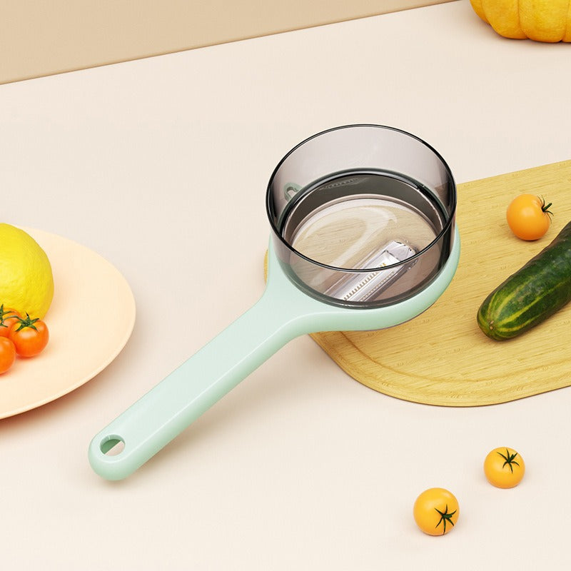 Useful Things for Home Manual Peeler WIth Storage Box Kitchen Chopper Multifunctional Cleaning Vegetable Fruit Cutter Potato