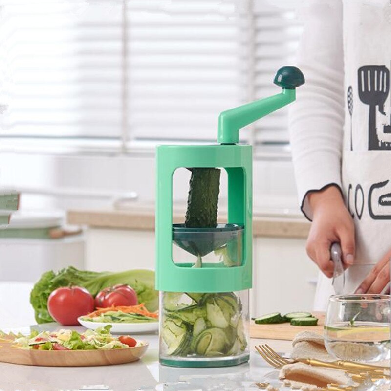 Multifunctional Manual Vegetable Grating Slicer Rotary Grater