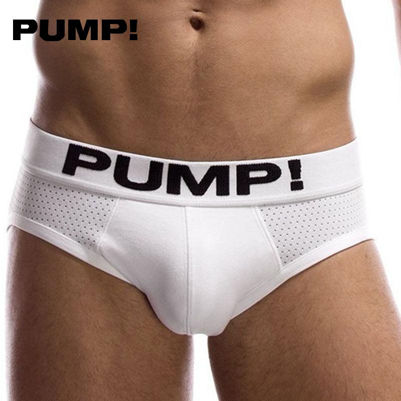 PUMP Men Underwear Briefs Mens Mesh Masculino - Shaners Merchandise