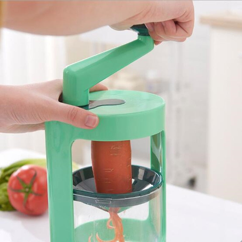 Multifunctional Manual Vegetable Grating Slicer Rotary Grater