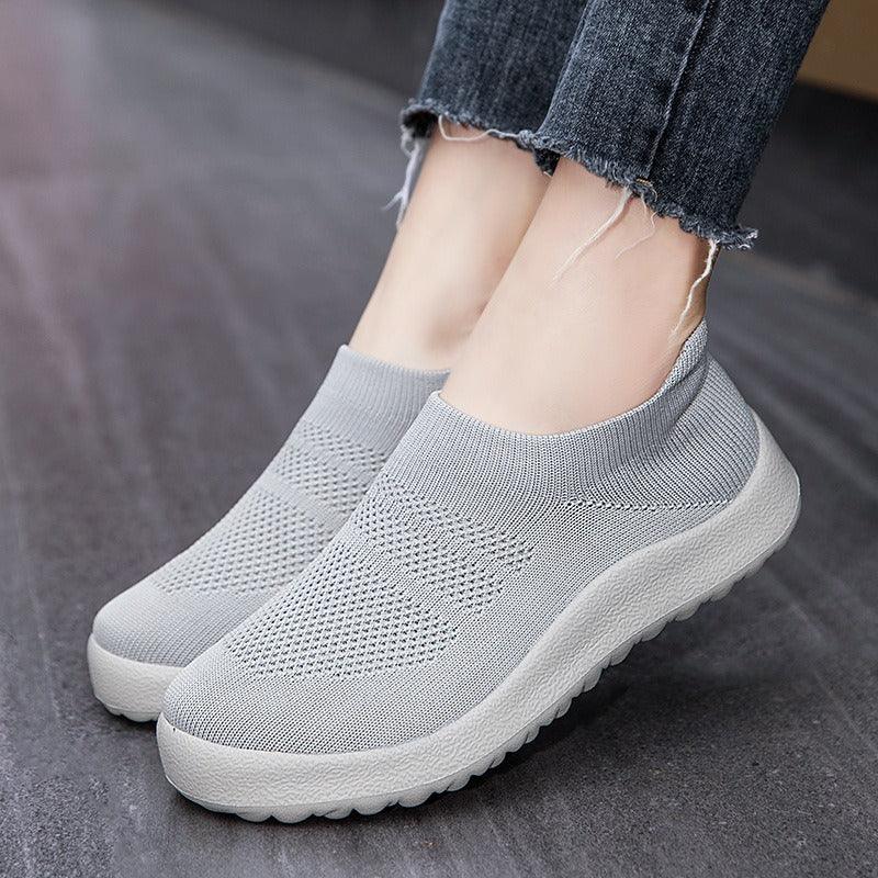 Men's and women's shoes Breathable new soft sole mesh sports casual shoes running shoes 35-46 - Shaners Merchandise