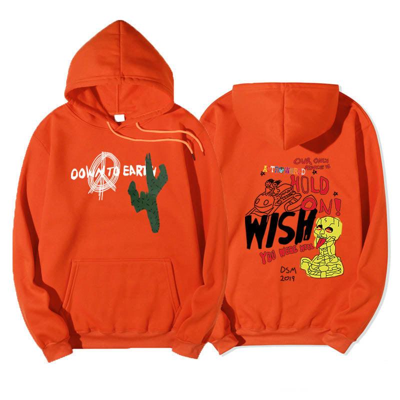 Autumn And Winter Mens Travis Scott Sweater Oversize Hoodies - Shaners Merchandise