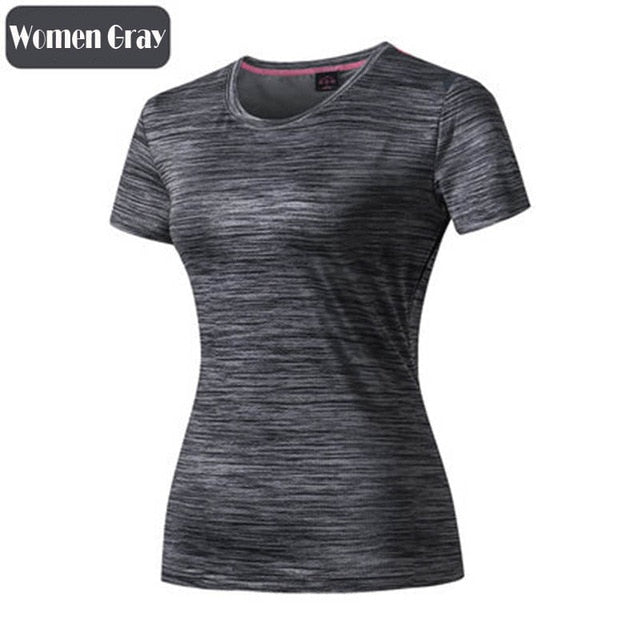 Sport Shirt Men Women Fitness Running T Shirts Breathable Quick Dry Tshirt - Shaners Merchandise