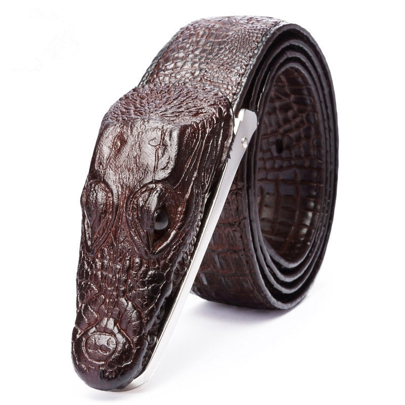 Mens Belts Luxury cow Leather Designer Belt Men High Quality Ceinture Homme Cinto Masculino Luxo Crocodile Cinturones Hombre