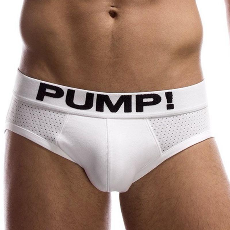 PUMP Men Underwear Briefs Mens Mesh Masculino - Shaners Merchandise