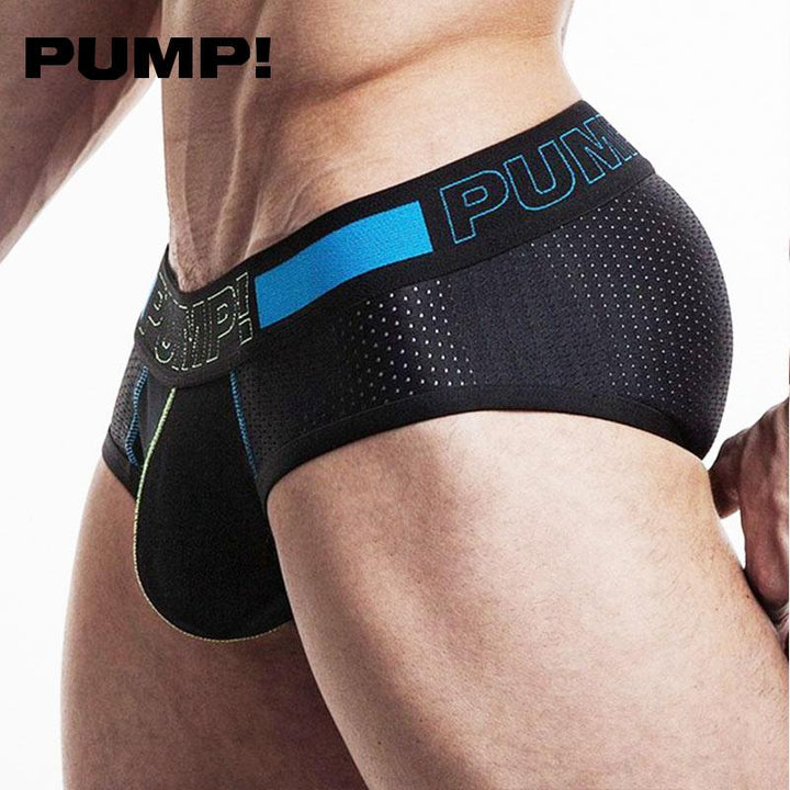 PUMP Men Underwear Briefs Mens Mesh Masculino - Shaners Merchandise