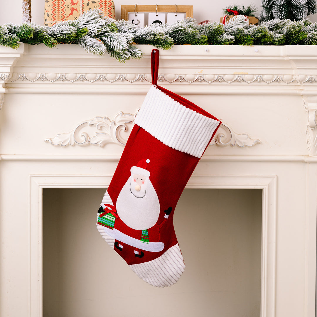 Christmas Decoration Products Cartoon High end Christmas Socks Elk Gift Socks Children's Gift Bags Pendants