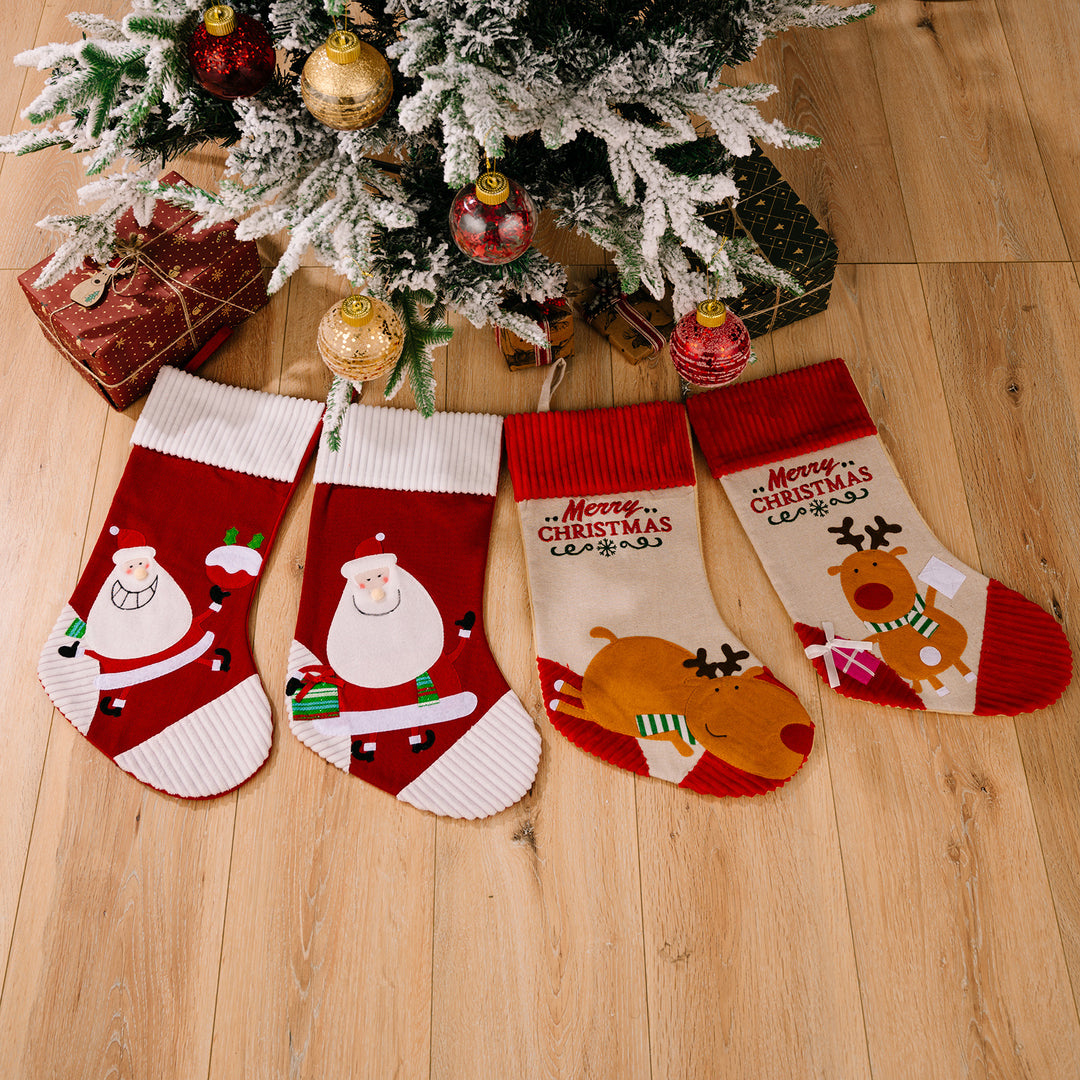 Christmas Decoration Products Cartoon High end Christmas Socks Elk Gift Socks Children's Gift Bags Pendants