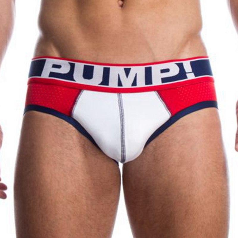 PUMP Men Underwear Briefs Mens Mesh Masculino - Shaners Merchandise