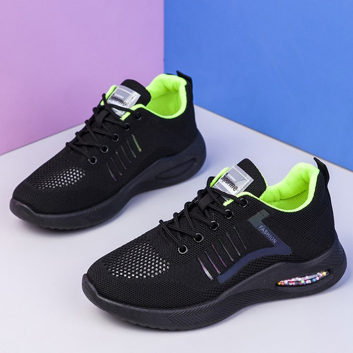 Women's Casual Shoes Low Top Breathable Single Shoes Spring And Autumn Sports Fashion Shoes - Shaners Merchandise