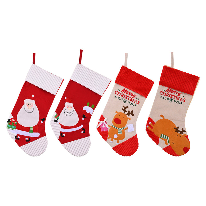 Christmas Decoration Products Cartoon High end Christmas Socks Elk Gift Socks Children's Gift Bags Pendants