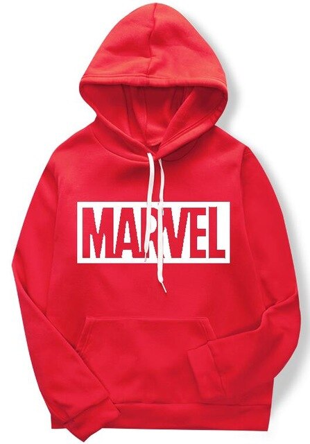 Marvel print hoodies, men's and women's sweatshirts rapper, hip-hop hoodies and men's sweatshirts