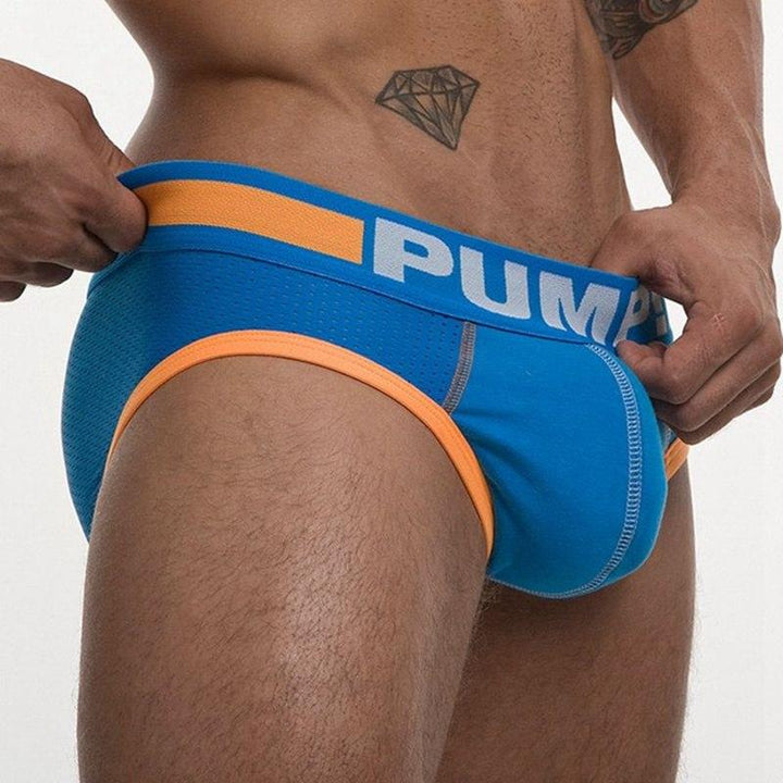 PUMP Men Underwear Briefs Mens Mesh Masculino - Shaners Merchandise