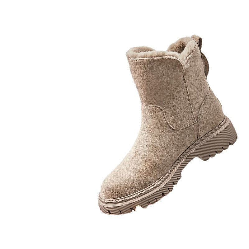 Women's snow boots winter cashmere women's shoes Warm boots cotton shoes women's boots(Theses Boots Do Not Ship To India & Canada)