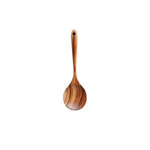 Teak wood solid wood heat-resistant soup spoon, rice spoon, household set cooking shovel spoon