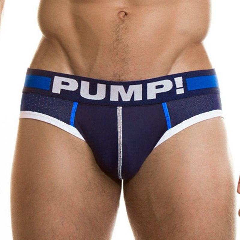 PUMP Men Underwear Briefs Mens Mesh Masculino - Shaners Merchandise