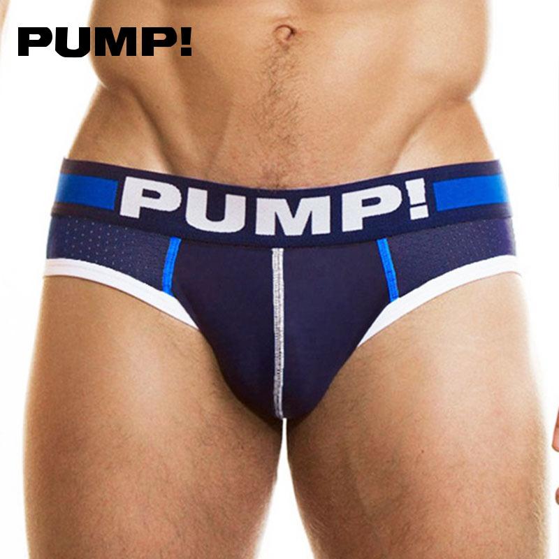 PUMP Men Underwear Briefs Mens Mesh Masculino - Shaners Merchandise