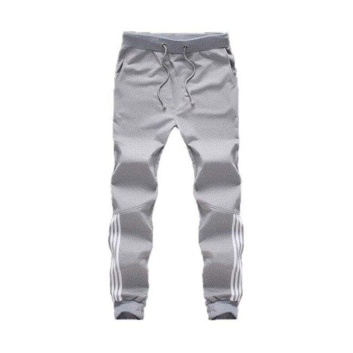 Tracksuit Bottoms Mens Casual Pants Cotton Sweatpants Mens Joggers Striped Pants Gyms Clothing Plus - Shaners Merchandise