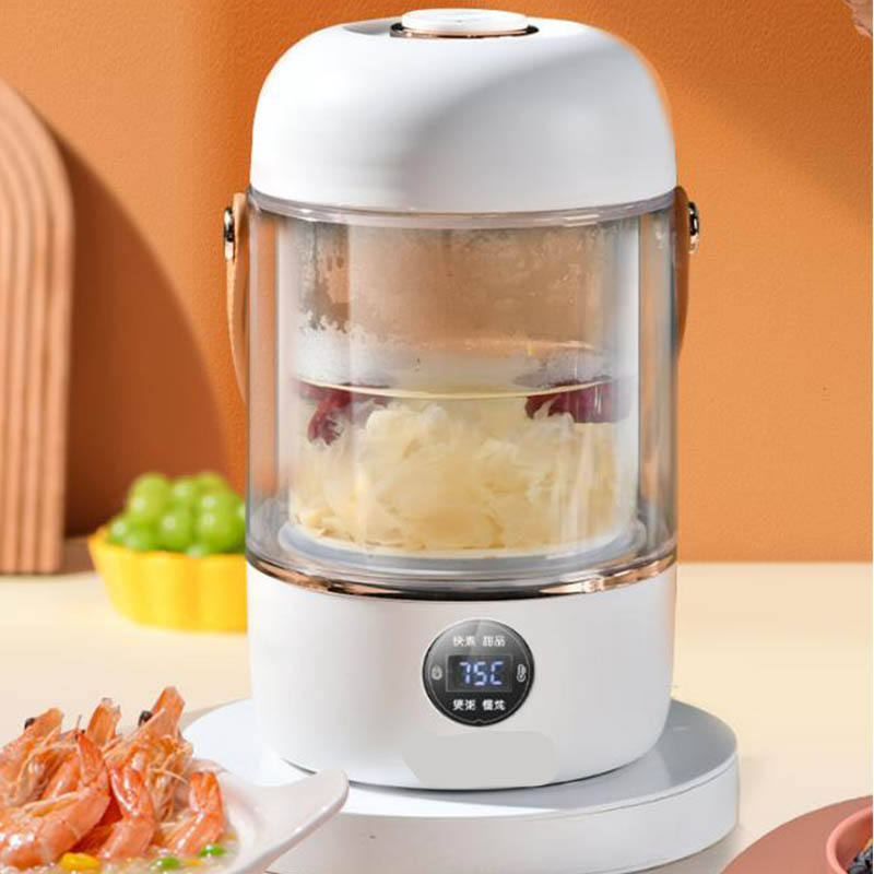 Mini small electric stew cooker 1-2 people portable multi-functional soup porridge porridge artifact office - Shaners Merchandise