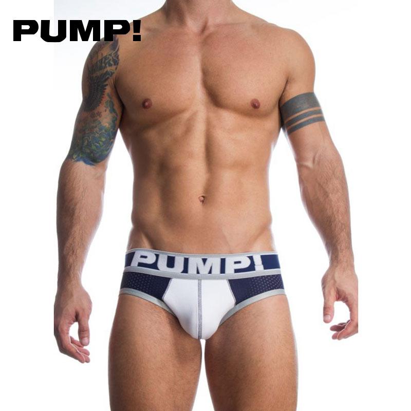 PUMP Men Underwear Briefs Mens Mesh Masculino - Shaners Merchandise