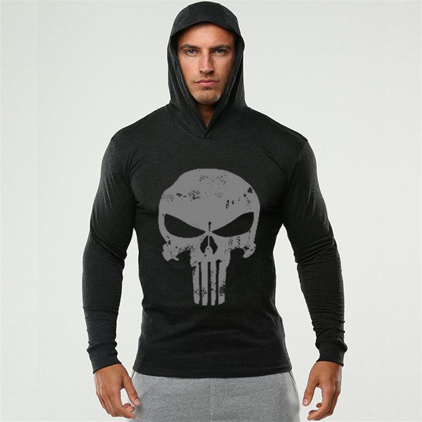 Men Bodybuilding Hoodies Sweatshirt Pullover Hip Hop Mens Clothing punisher Gyms Sportswear - Shaners Merchandise