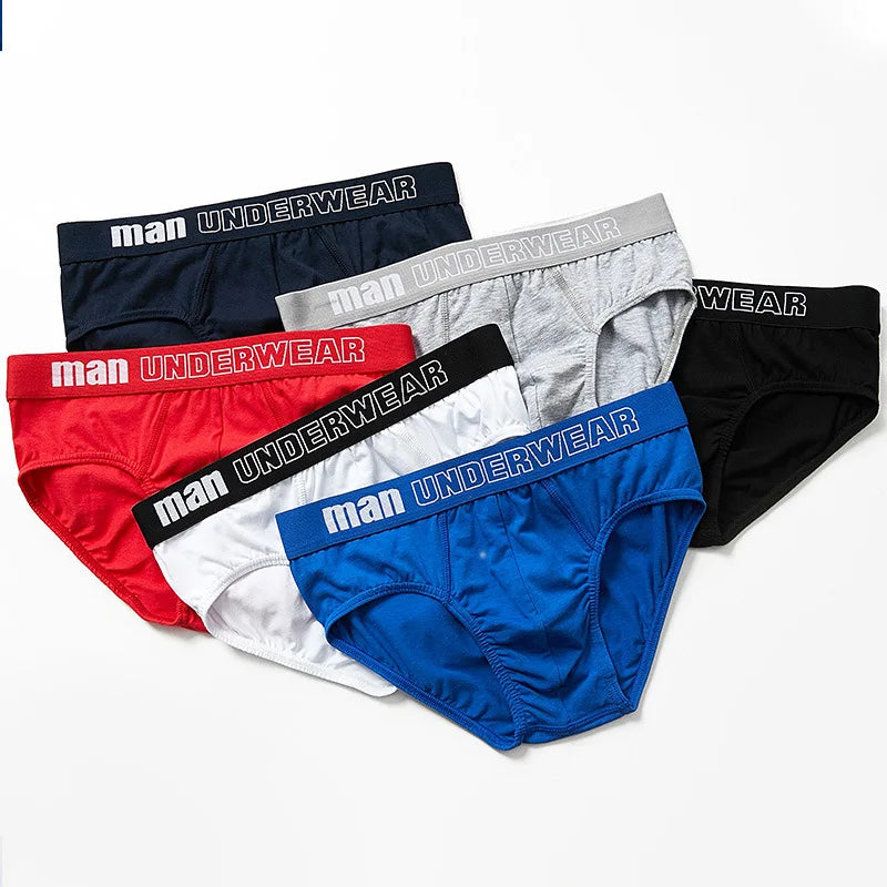 6pcs/Kit Men's Panties 