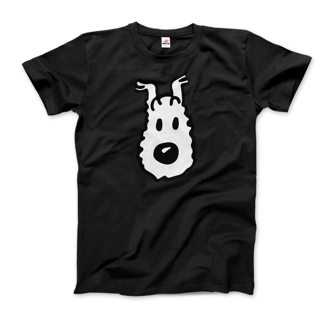 Snowy (Milou), Wire Fox Terrier From Tintin T-Shirt - Shaners Merchandise