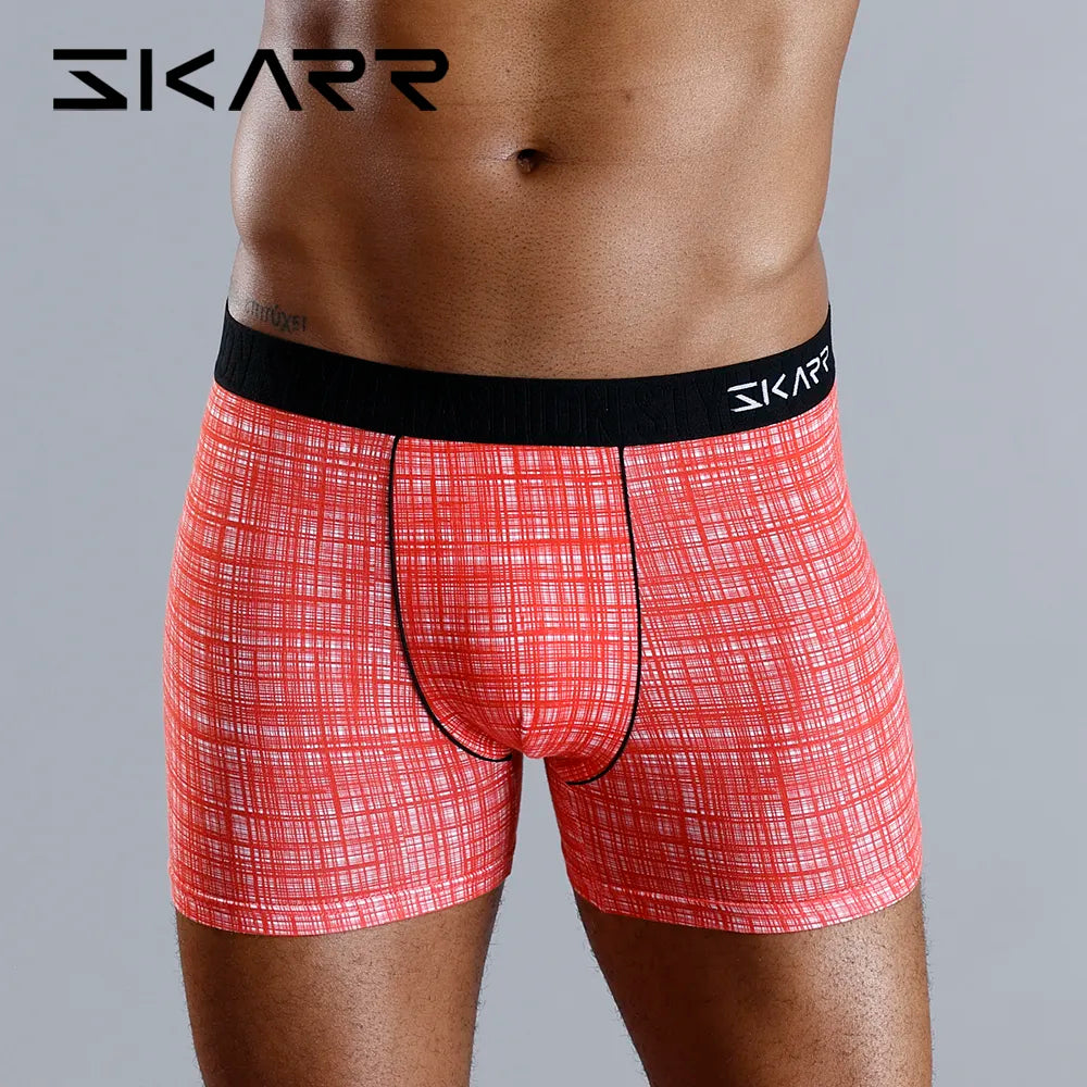 SKARR Man Underwear Men Boxer Shorts Mens Underware Boxershorts Cotton - Shaners Merchandise