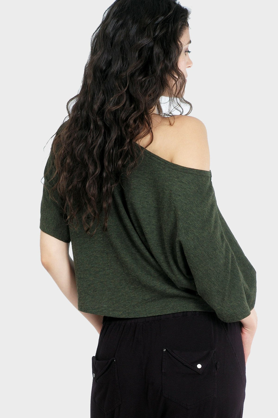 Lumi Organic Crop Top - Shaners Merchandise