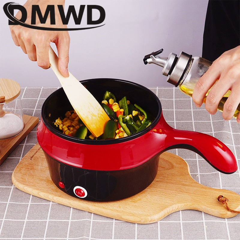 Multifunctional Electric Cooker Hot Pot Mini Non-Stick Food Noodle Cooking - Shaners Merchandise
