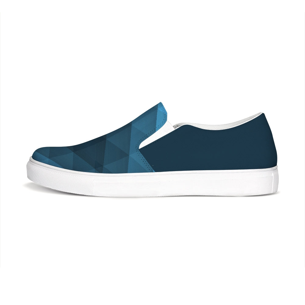 Men's Blue Venturer Casual Canvas Slip-On Shoe - Shaners Merchandise
