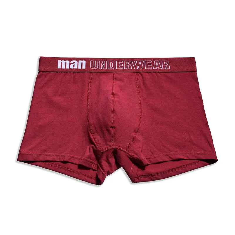 Boxer Mens Underwear Men Cotton Underpants Male Pure Men Panties Shorts - Shaners Merchandise